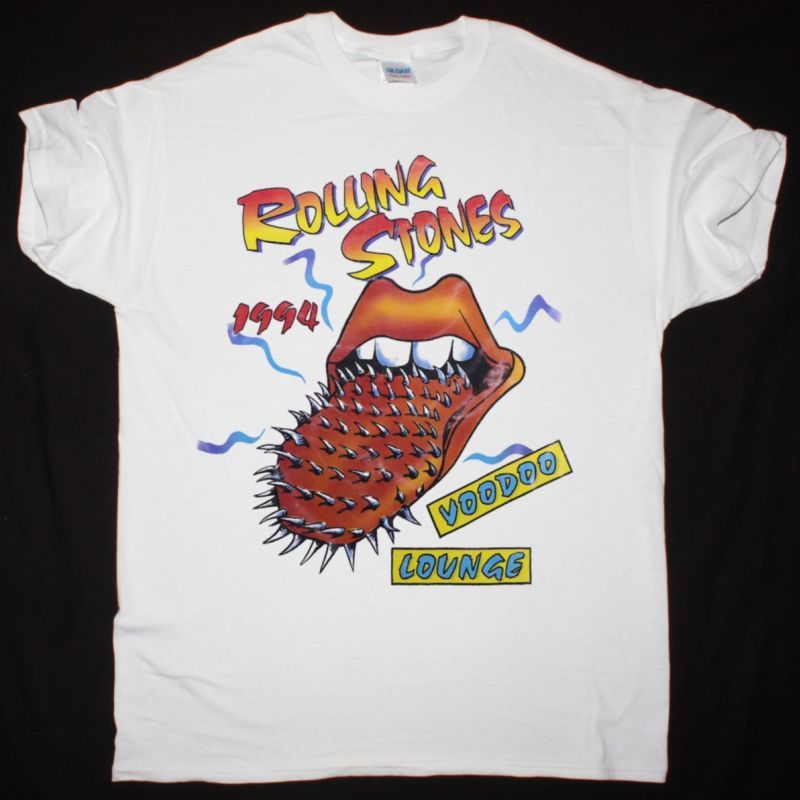 ROLLING STONES VOODOO LOUNGE TOUR NEW WHITE T-SHIRT