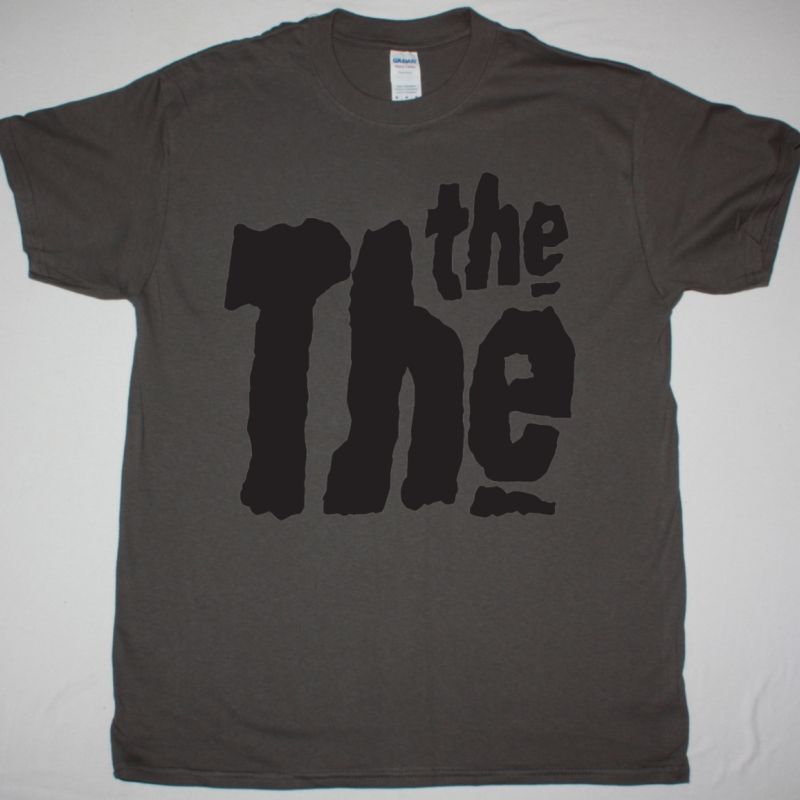 THE THE LOGO NEW GREY T SHIRT