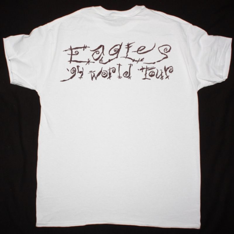 EAGLES WORLD TOUR 1994 NEW WHITE T-SHIRT