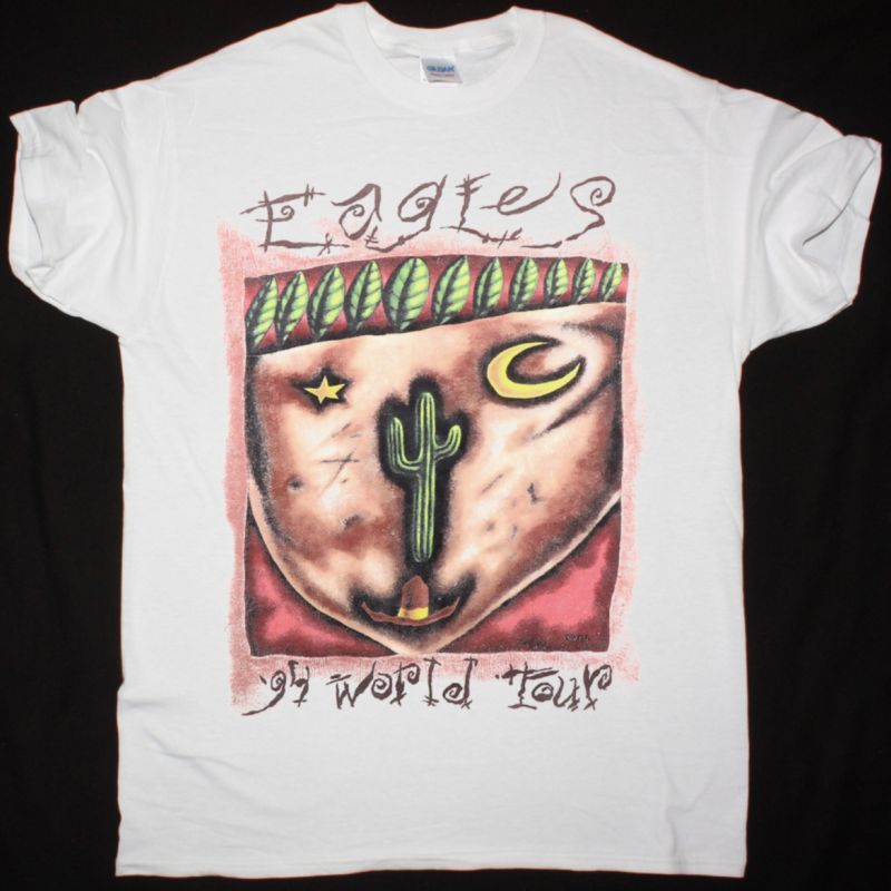 EAGLES WORLD TOUR 1994 NEW WHITE T-SHIRT