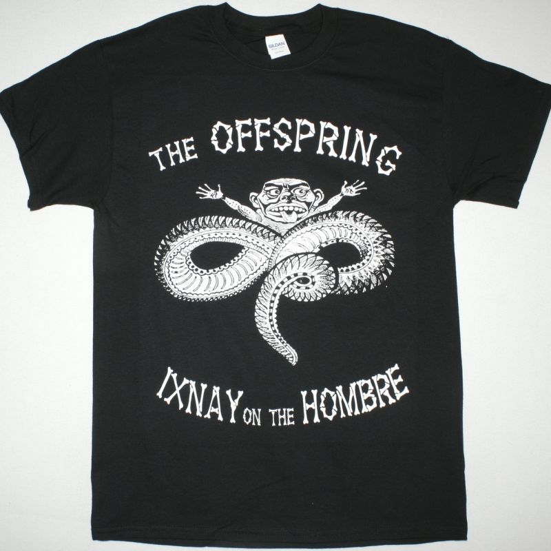 THE OFFSPRING IXNAY ON THE HOMBRE NEW BLACK T-SHIRT