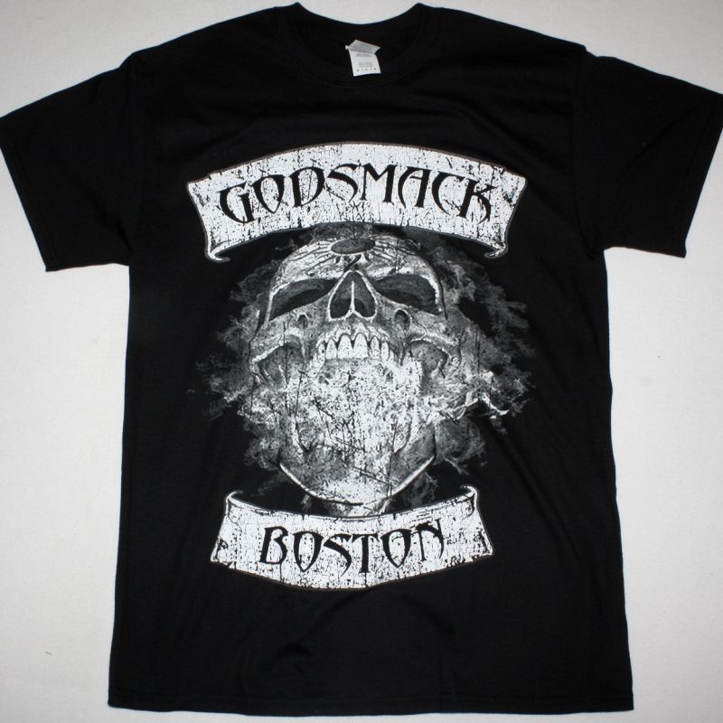 GODSMACK BOSTON NEW BLACK T SHIRT