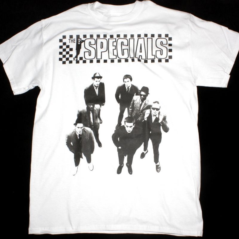 SPECIALS THE SPECIALS 1979 NEW WHITE T-SHIRT