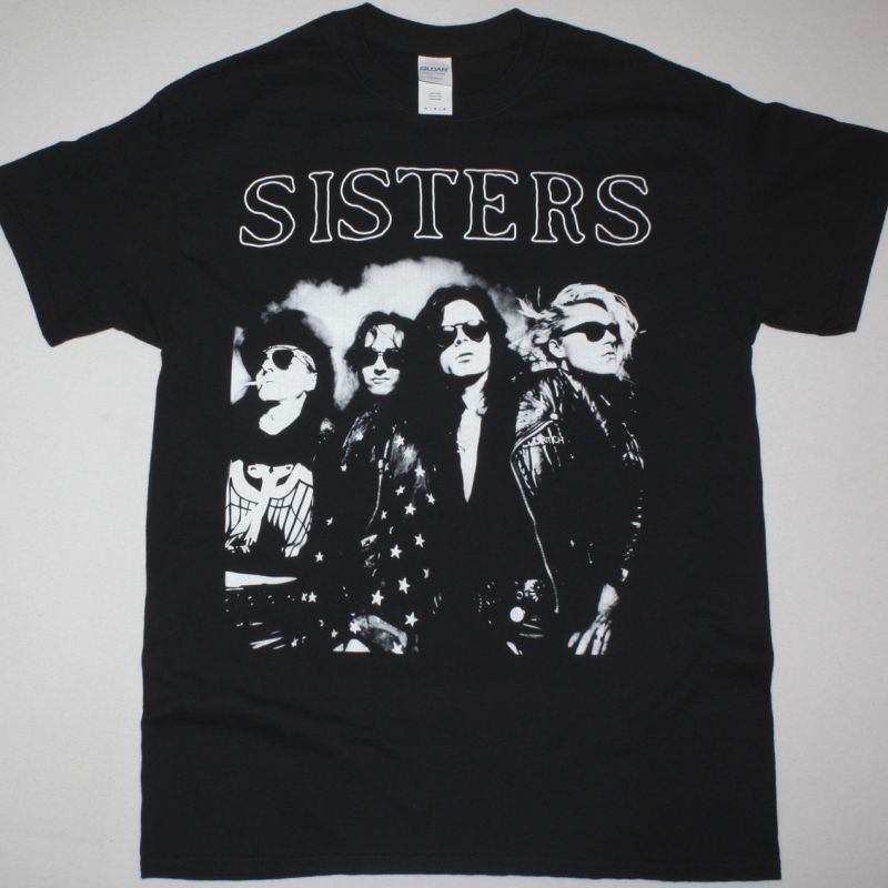 THE SISTERS OF MERCY BAND TOUR 1990 NEW BLACK T-SHIRT