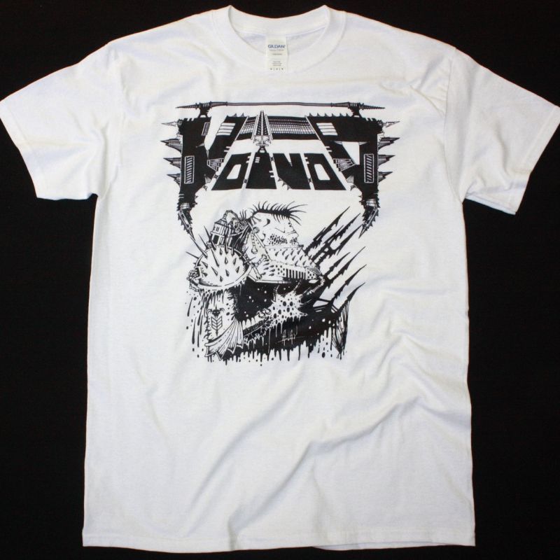 VOIVOD WORLD WAR III NEW WHITE T SHIRT