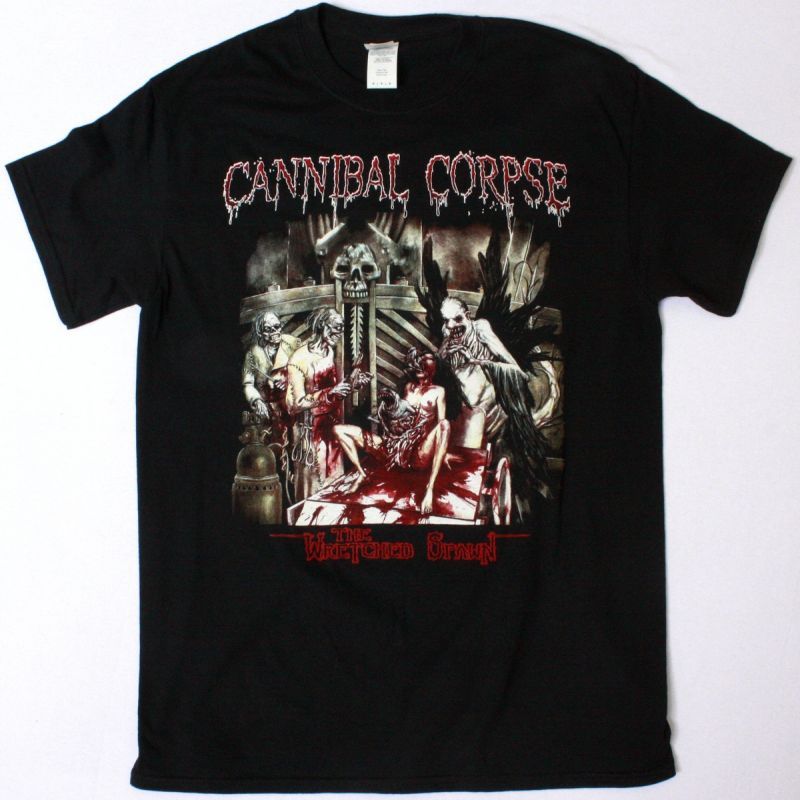 CANNIBAL CORPSE THE WRETCHED SPAWN NEW BLACK T-SHIRT