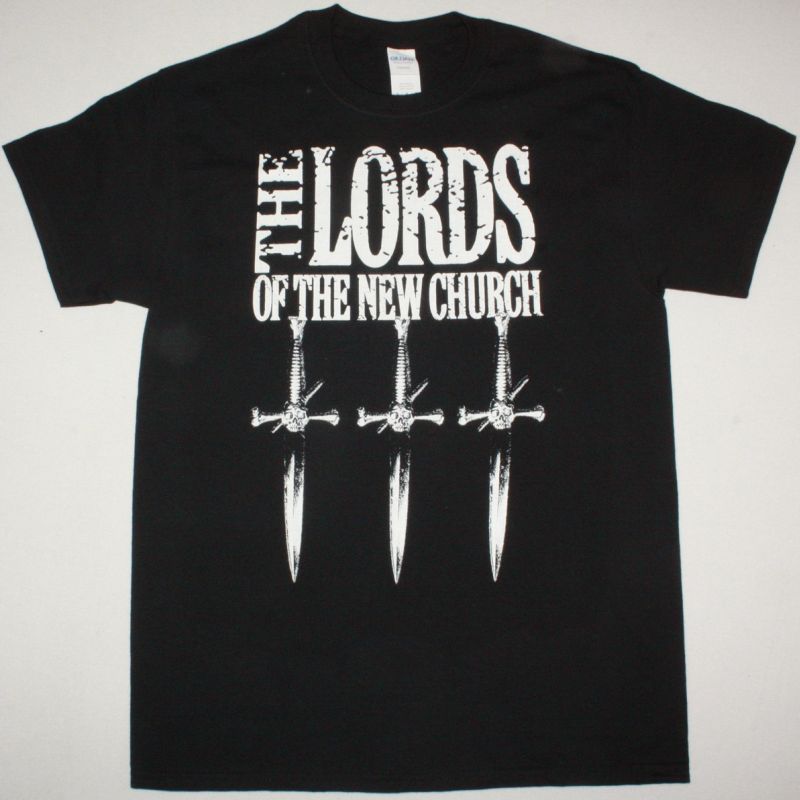 THE LORDS OF THE NEW CHURCH SWORD NEW BLACK T SHIRT