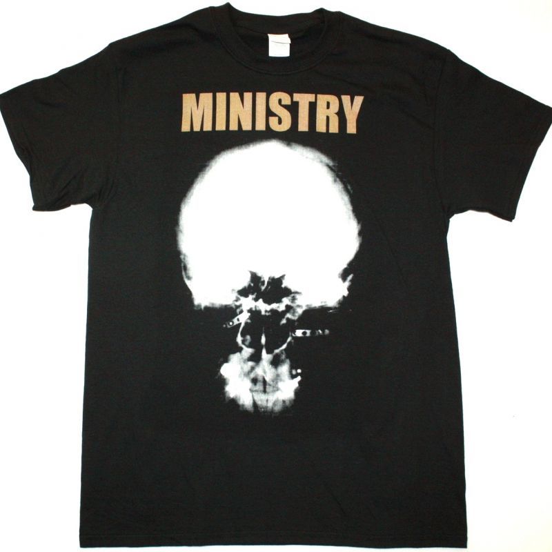 MINISTRY THE MIND IS A TERRIBLE THING TO TASTE NEW BLACK T-SHIRT