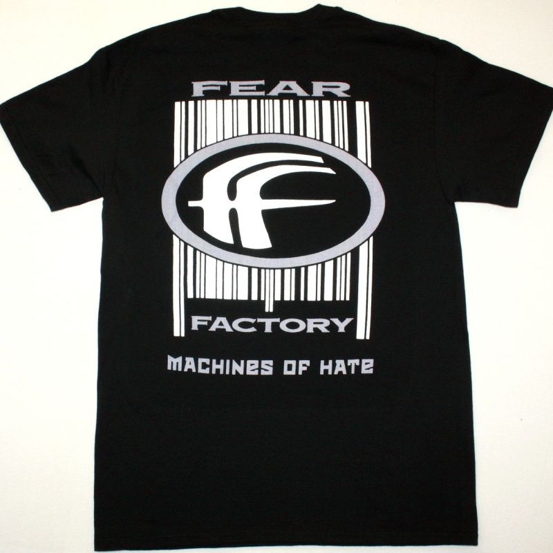 FEAR FACTORY MACHINES OF HATE NEW BLACK T-SHIRT