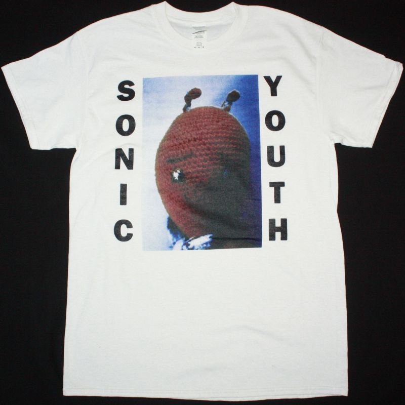 SONIC YOUTH DIRTY NEW WHITE T-SHIRT