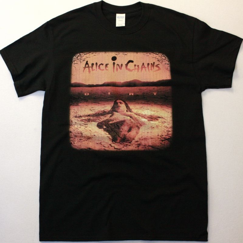ALICE IN CHAINS DIRT NEW BLACK T SHIRT