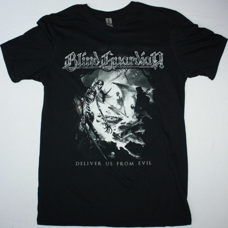 BLIND GUARDIAN DELIEVER US FROM EVIL NEW BLACK T-SHIRT