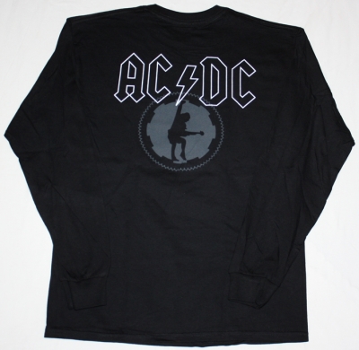AC DC BLACK ICE  AC/DC NEW BLACK LONG SLEEVE T-SHIRT