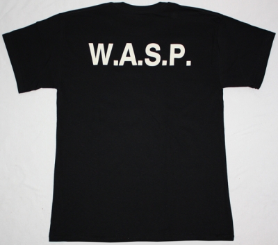 W.A.S.P. THE LAST COMMAND '85  NEW BLACK T-SHIRT