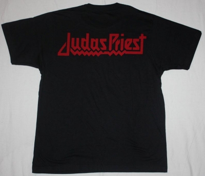 JUDAS PRIEST LIVING AFTER MIDNIGHT'80 NEW BLACK T-SHIRT