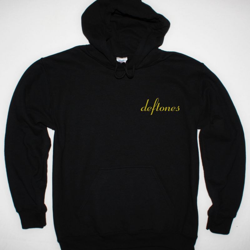 DEFTONES LOGO NEW BLACK HOODIE