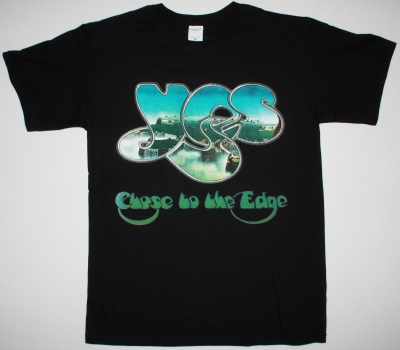 YES CLOSE TO THE EDGE 1972 NEW BLACK T-SHIRT