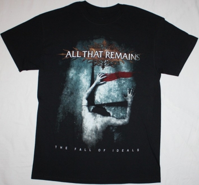 ALL THAT REMAINS THE FALL OF IDEALS NEW BLACK T-SHIRT