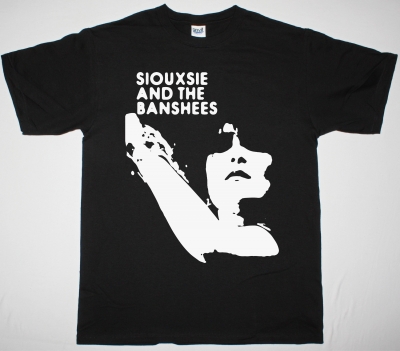 SIOUXSIE AND THE BANSHEES AT THE BBC NEW BLACK T-SHIRT