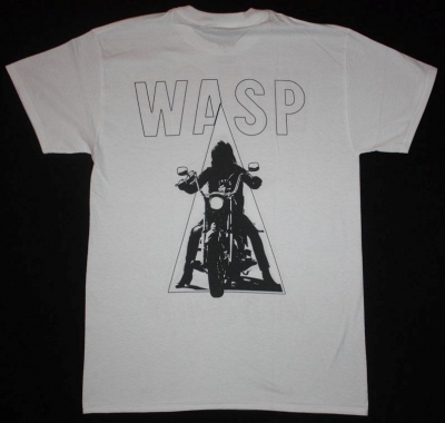 W.A.S.P. WILD CHILD'85  NEW WHITE T-SHIRT