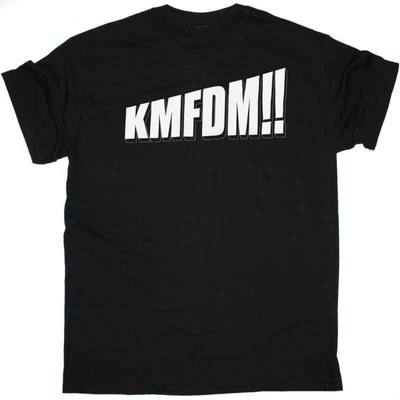 KMFDM WHAT DO YOU KNOW DEUTSCHLAND NEW BLACK T SHIRT
