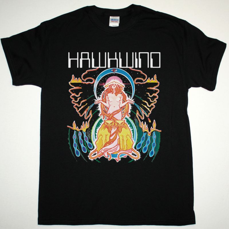 Hawkwind Prog Rock Band New Men's T-Shirt Size S to 3XL