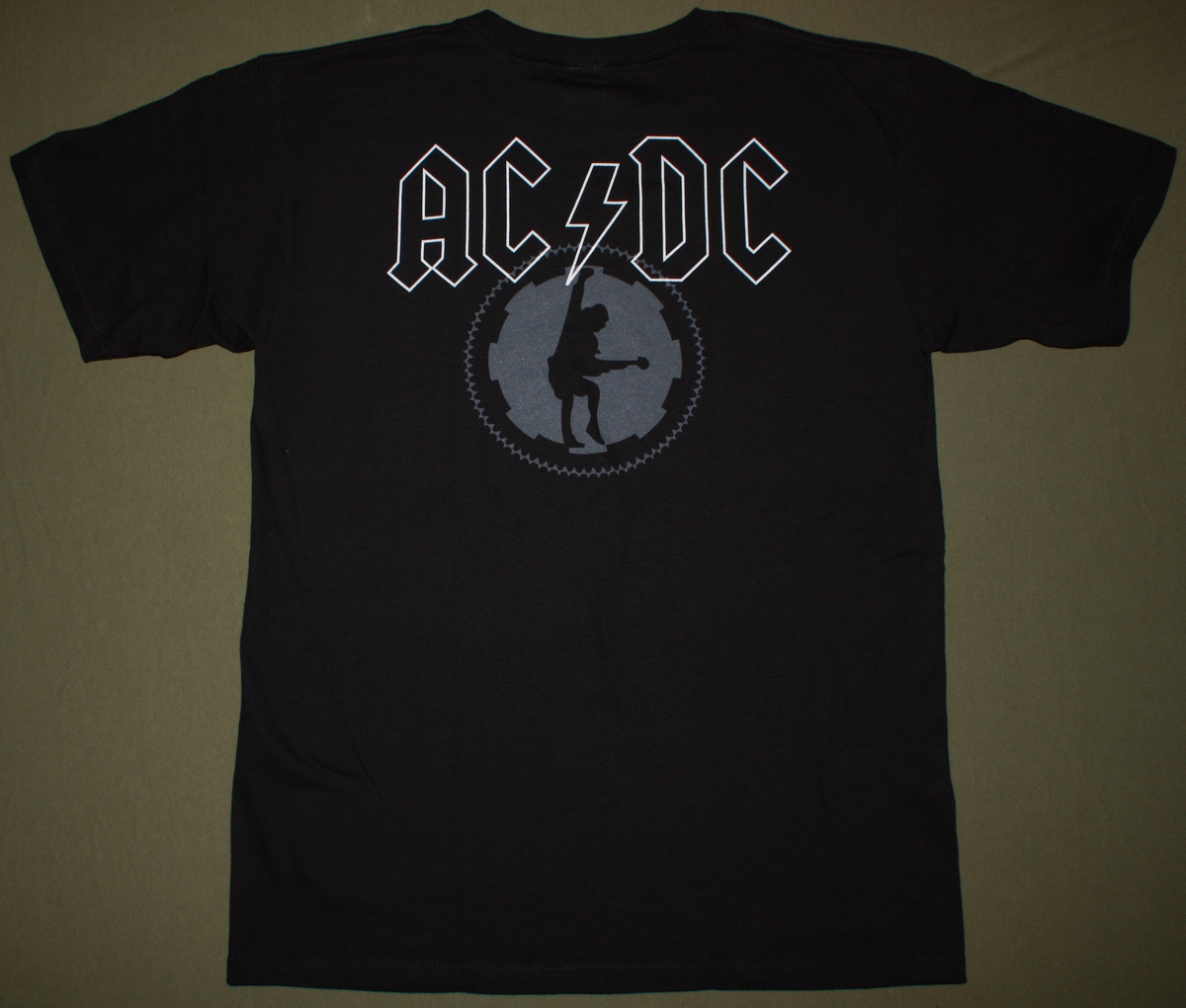AC DC BLACK ICE AC/DC NEW BLACK T-SHIRT