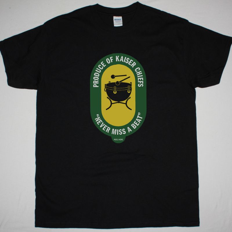 KAISER CHIEFS NEVER MISS BEAT NEW NATURAL - Best Rock T-shirts