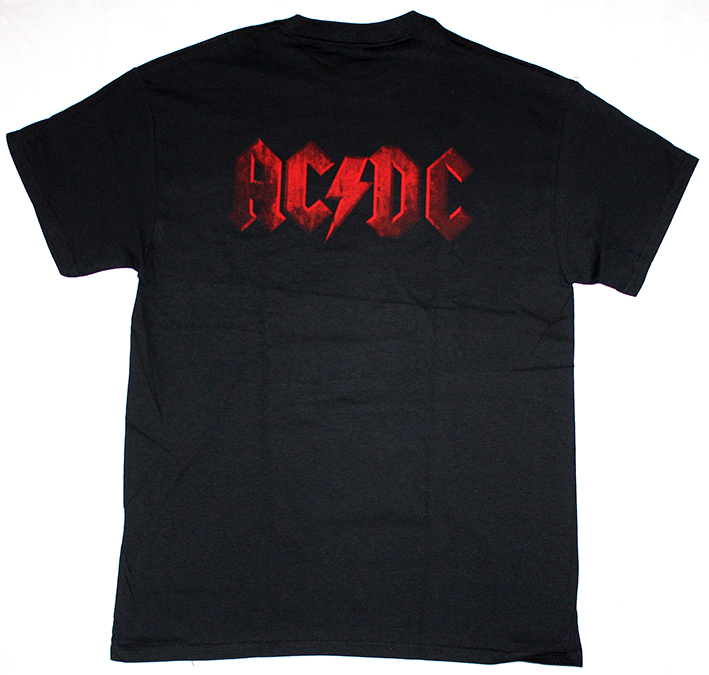 AC DC THE RAZORS EDGE AC/DC NEW BLACK T-SHIRT