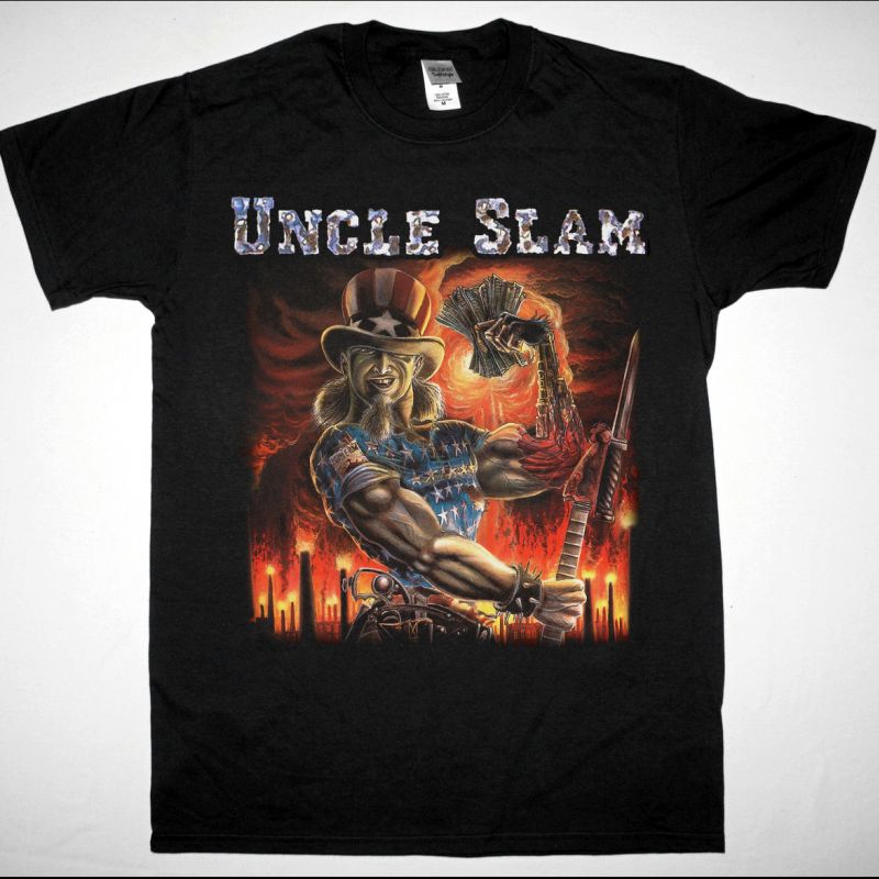 UNCLE SLAM SAY UNCLE 1988 NEW - Best Rock T-shirts