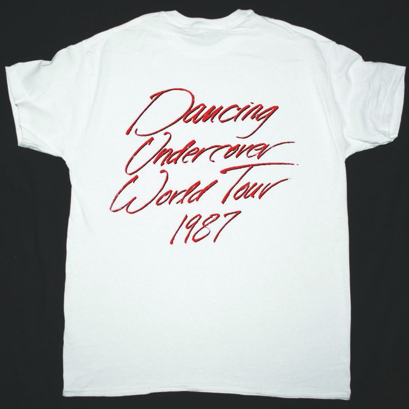 RATT DANCING UNDERCOVER WORLD TOUR 1987 NEW WHITE T-SHIRT