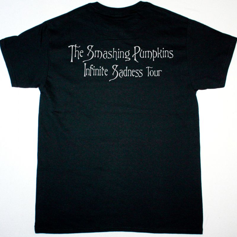 SMASHING PUMPKINS WORLD IS A VAMPIRE TOUR INFINITE SADNESS TOUR NEW BLACK T-SHIRT