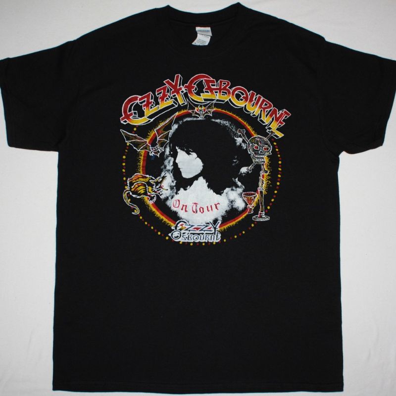 OZZY OSBOURNE ON TOUR '92 - Best Rock T-shirts