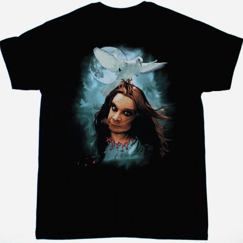 OZZY OSBOURNE DOVE NEW BLACK T-SHIRT