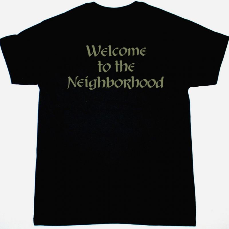 MEAT LOAF WELCOME TO THE NEIGHBORHOOD NEW BLACK T SHIRT