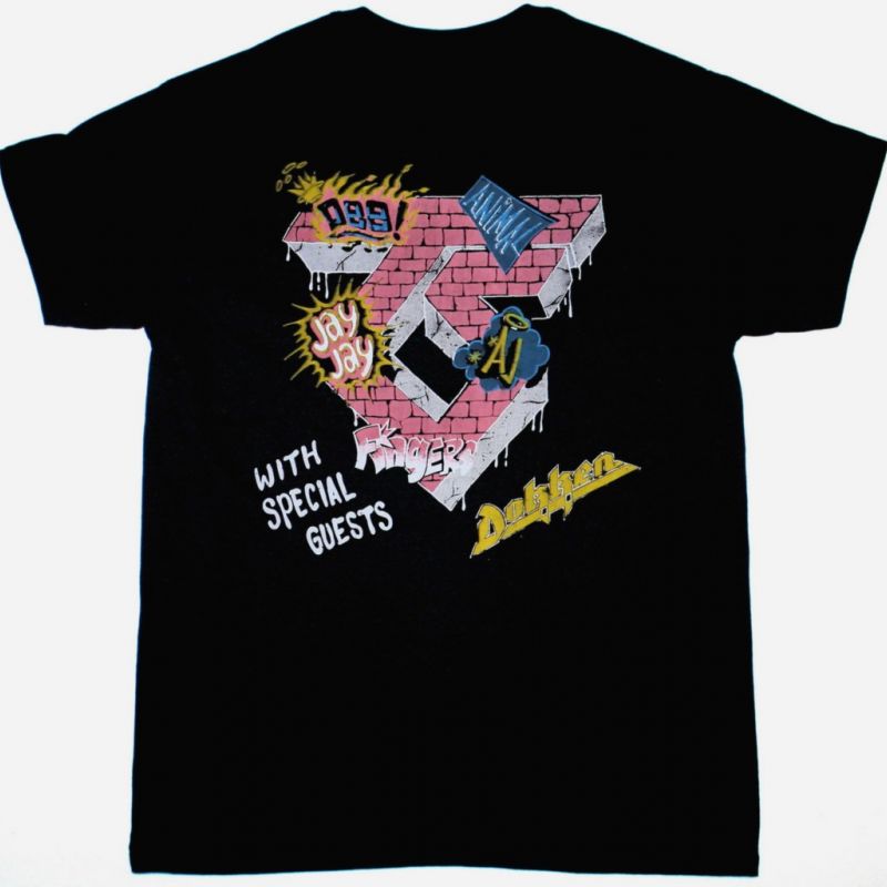 TWISTED SISTER COME OUT AND PLAY TOUR NEW BLACK T-SHIRT