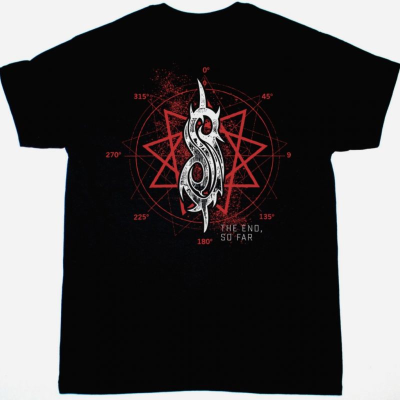 SLIPKNOT THE END SO FAR MASK NEW BLACK T SHIRT