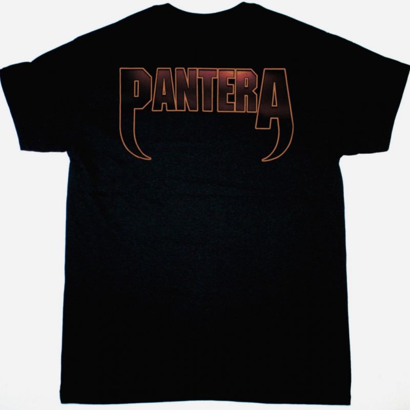 PANTERA SKULL NEW BLACK T-SHIRT