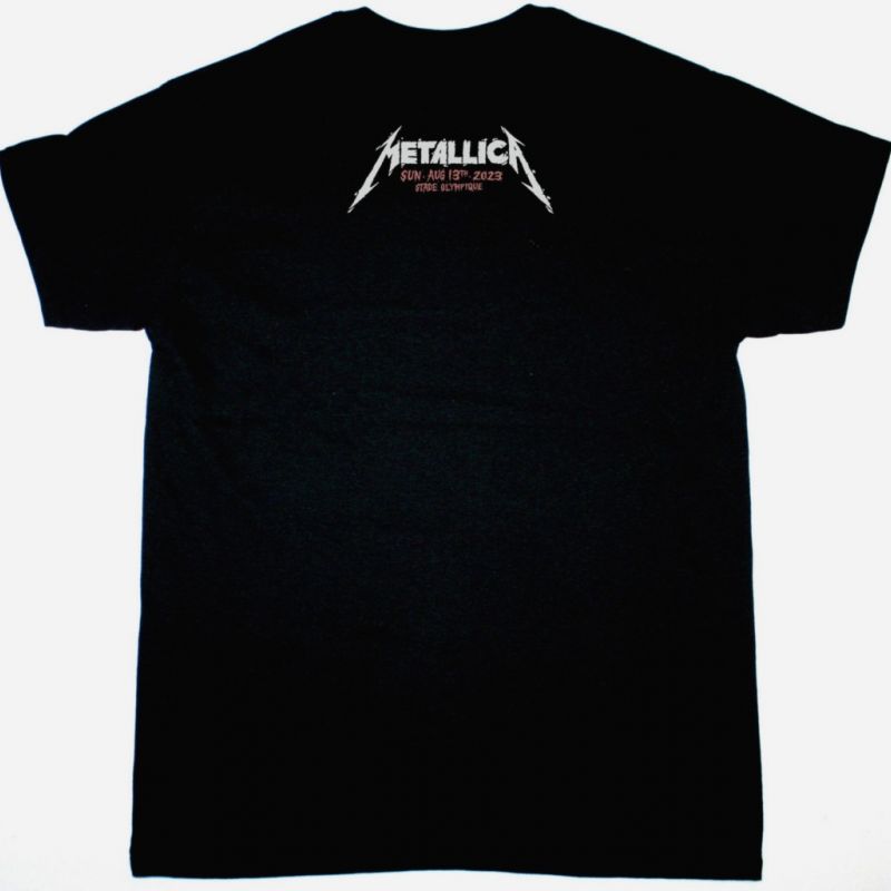 METALLICA MONTREAL AUG 13TH 72 SEASONS TOUR 2023 NEW BLACK T-SHIRT