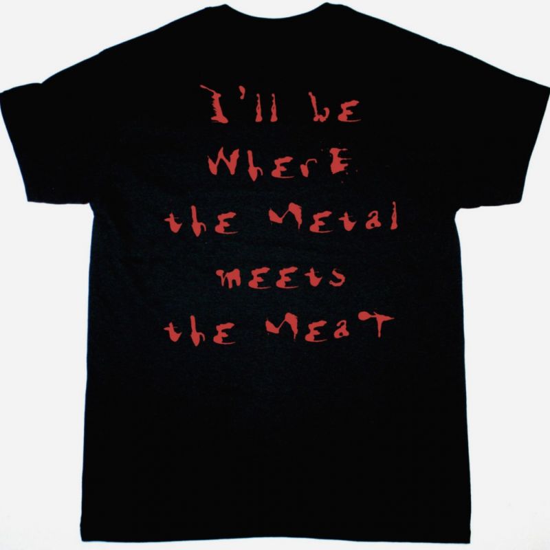 ICED EARTH GREENFACE NEW BLACK T-SHIRT