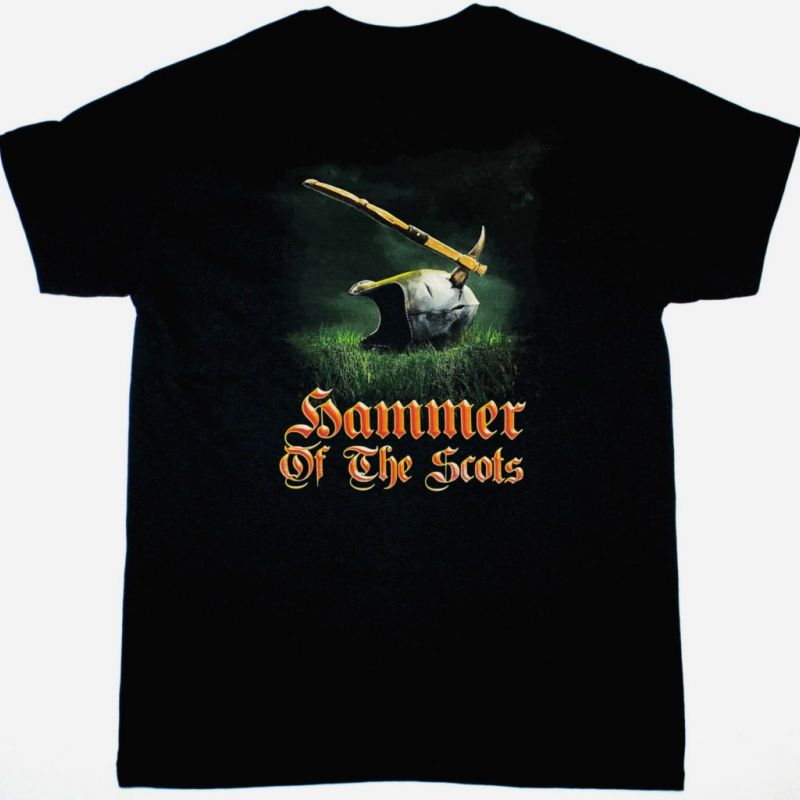 GRAVE DIGGER HAMMER OF THE SCOTS NEW BLACK T-SHIRT