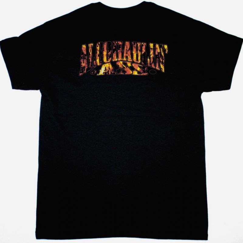 HELLYEAH ALCOHAULIN’ ASS NEW BLACK T-SHIRT