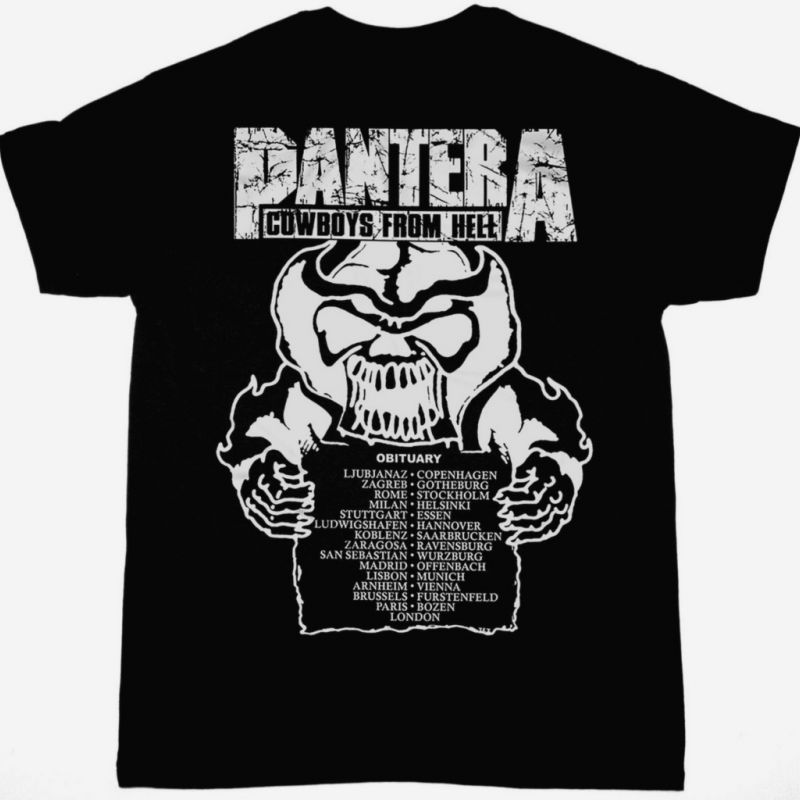 PANTERA CFH KILLS NEW BLACK T-SHIRT