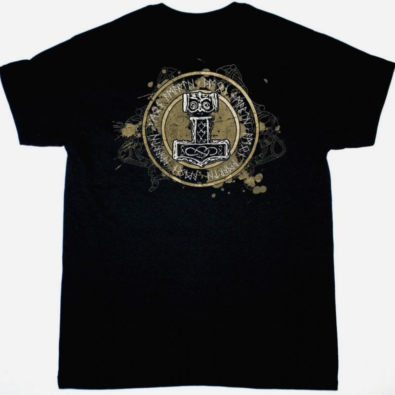 AMON AMARTH GRAPHIC LOGO NEW BLACK T-SHIRT