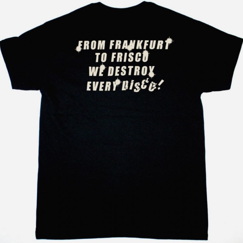 TANKARD DISCO DESTROYER NEW BLACK T-SHIRT