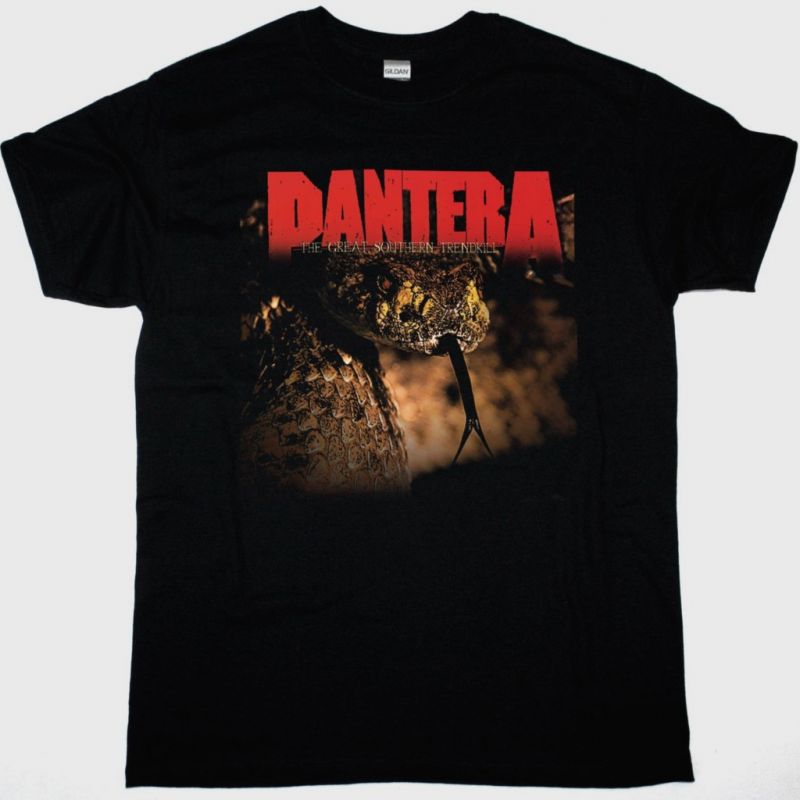 Pantera The Great Southern Trendkill – T-Shirt Uomo Nero, Vestibilità Regular