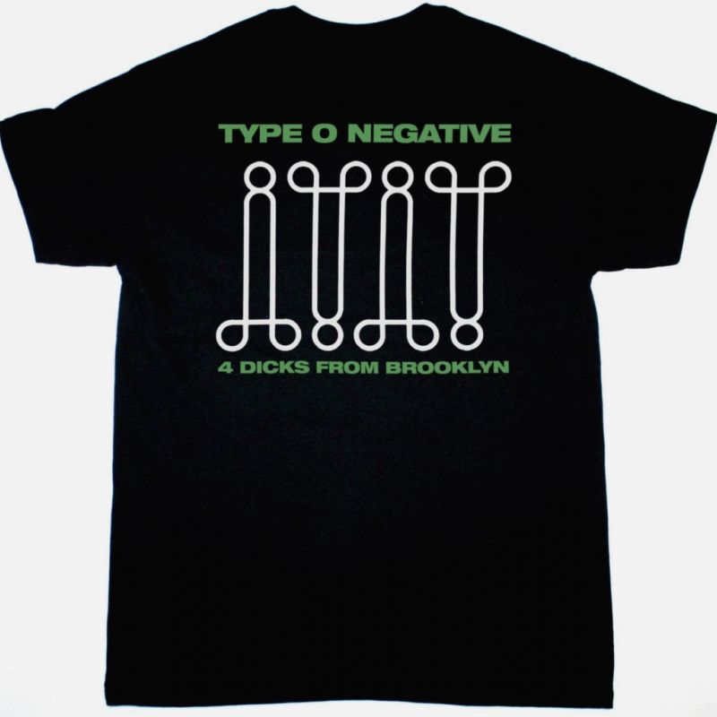 TYPE O NEGATIVE SILENCE = DEAF NEW BLACK T-SHIRT
