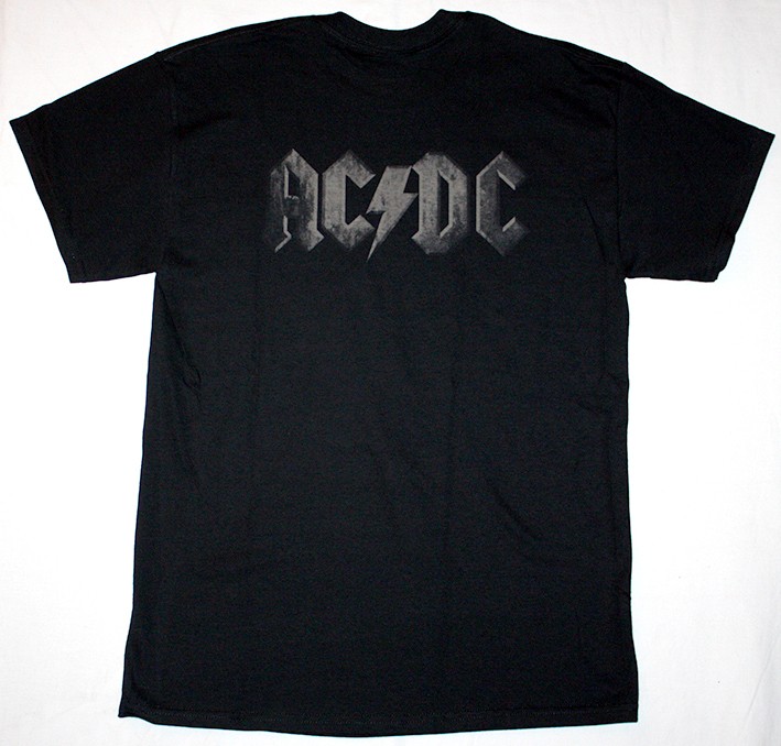AC DC STIFF UPPER LIP AC/DC NEW BLACK T-SHIRT
