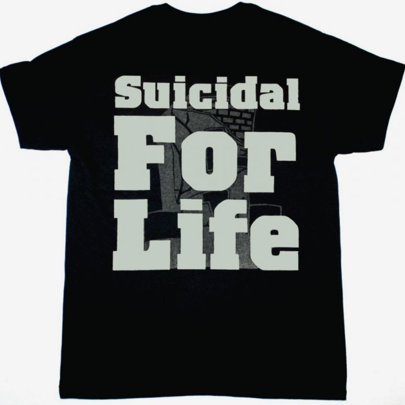 SUICIDAL TENDENCIES SUICIDAL FOR LIFE NEW BLACK T-SHIRT