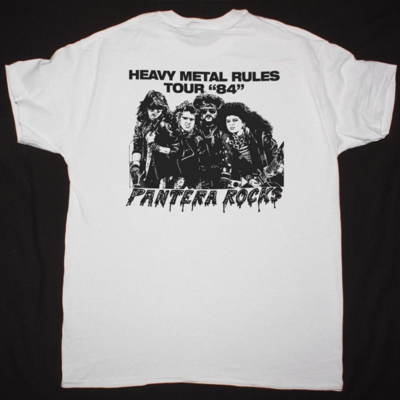 PANTERA PROJECTS IN THE JUNGLE NEW WHITE T-SHIRT